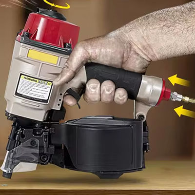 동전 손톱 고정 코어드리스 울타리 공기 손톱 총으로 빠르고 쉽게