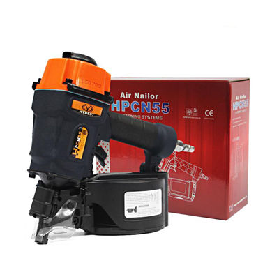 산업용 HYBEST HPCN55 Pneumatic Power Coil 스틸 플라스틱을 위한 못 총