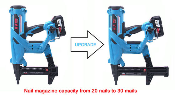 산업용 21V 4000mAh Ni-MH 배터리 전기 스틸 손톱 총