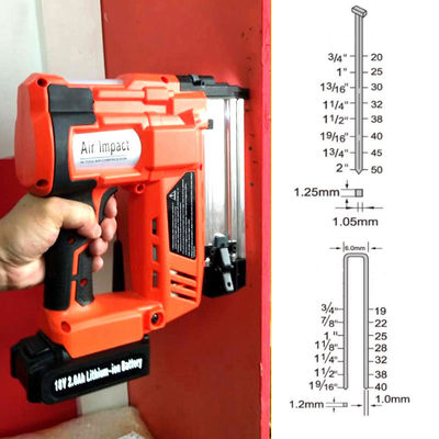 내구성 산업용 18V Wood Air Cordless Nailer