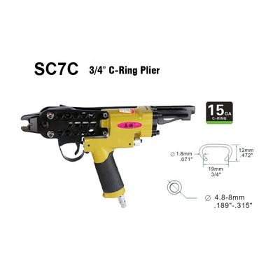 1.74kg Pneumatic SC7C 15GA 3/4' 'C 링 플라이어 및 사용자 정의 지원 OEM