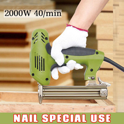 2000W 전기 전력 도구 전기 스테이플러 총 스테이플러 10-30mm 1.6kg 2 In 1 프레임 타커