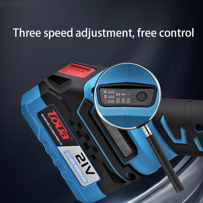 최대 모터 속도 8500RPM 재충전 가능한 21V 브러쉬리스 앵글 밀러