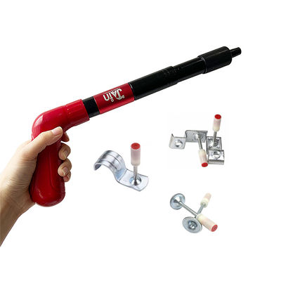 강철 및 플라스틱 소형 천장 쏘기 톱니 총 Fastener 장식 설치