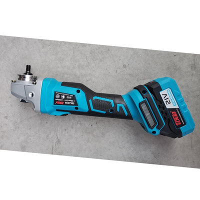 115mm 전기 앵글 밀러 21V 리?? 이온 배터리 팩과 6000/7000/8500rpm 주파수