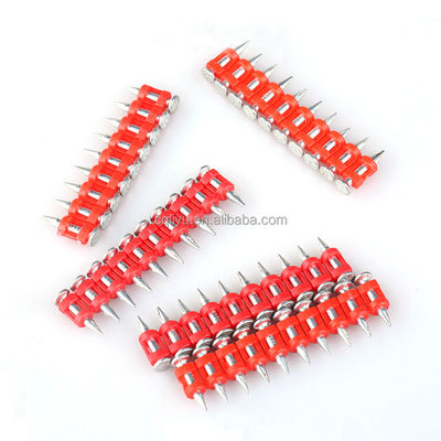 15-40MM 콘크리트 핀 플라스틱 콜레이트 가스 콘크리트 네일러 산업용