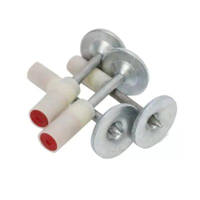 3.7mm 턱 지름 평면 머리 천장 고정 장치 32/42mm 통합 화재 손톱