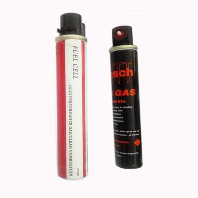 1000 샷 Qty 프로판 나일러 가스 연료전지 38g/75ml 용량 및 맞춤형 디자인