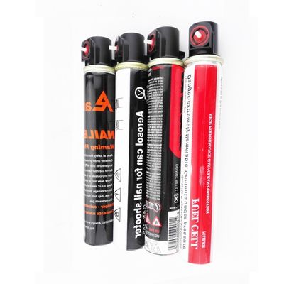 1000 샷 Qty 프로판 나일러 가스 연료전지 38g/75ml 용량 및 맞춤형 디자인