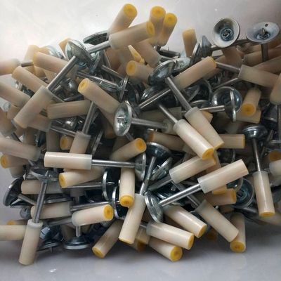 통합 된 천장 고정 장치 둥근 세척기 32mm 천장 손톱 안전 고정