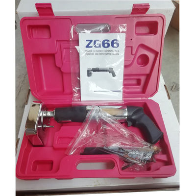 은 검정 ZG660 가닥 없는 파우더 구동 콘크리트 못 총 빠른 건설