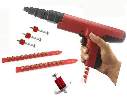 10 샷 핀 나일러 고정 도구 340mm 길이 1in 미니 나일 길이가 고정 및 고정