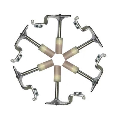 8.5mm 니트로 셀룰로오스 천장 손톱 평면 머리와 고강도 진열 철