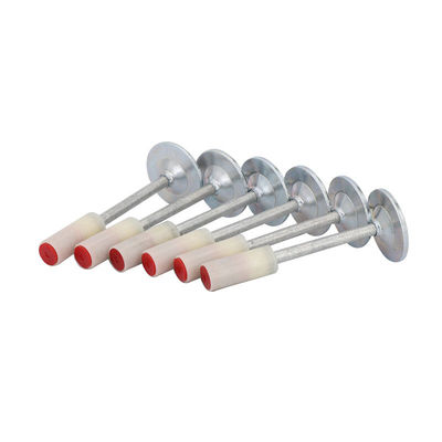 100pcs 패키지 미니 천장 못 총 7.3mm 머리 지름 27mm 불 못