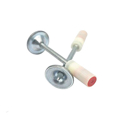 100pcs 패키지 미니 천장 못 총 7.3mm 머리 지름 27mm 불 못