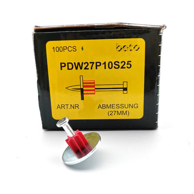 평면 머리 PDW 핀 301/301T 쏘기 손톱 총 25mm 스틸 손톱 세척기 포함