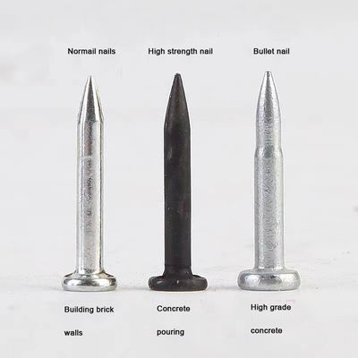 콘크리트 운전 및 촬영을위한 전기 가연 가스 핀 손톱 16-38mm 길이