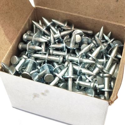 20mm 콘크리트 고정용 부드러운 칸 3.5mm 전자기 젤리화 된 망치 드라이브 핀