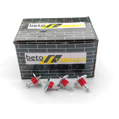 60 Steel Galvanized Concrete Fasteners Smooth Shooting Nails for Power Nail Gun in Carton 60 스틸 밸브니제드 콘크리트 패스텐러
