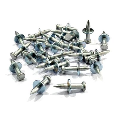 20mm 젤리화 된 반짝이는 X-HM 콘크리트 드라이브 핀 9.5mm 지름의 강철 세척기 손톱