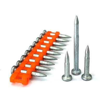 3.0mm 가스 못 총 콘크리트 스틸 못 19mm 콜레이트 된 가스 핀 콘크리트 못