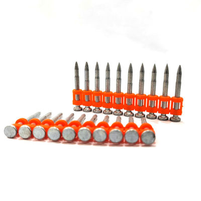 3.0mm 가스 못 총 콘크리트 스틸 못 19mm 콜레이트 된 가스 핀 콘크리트 못