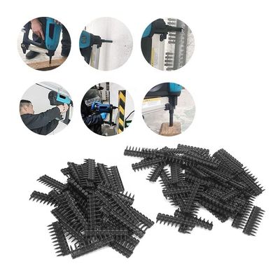 3.0mm 턱 지름 블랙 테이프 가스 콘크리트 톱니 건설용 16-38mm 길이