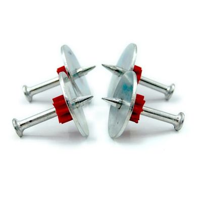 7.6mm 헤드 지름 25mm 스틸 세척기 PDW 콘크리트 핀을위한 고속 스틸 손톱