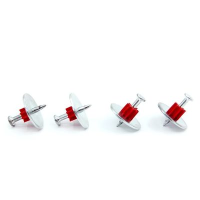 건축물 건설물 고속 PDW 핀 고정 콘크리트 25mm 스틸 세척기와 함께 강철 손톱 ISO 표준