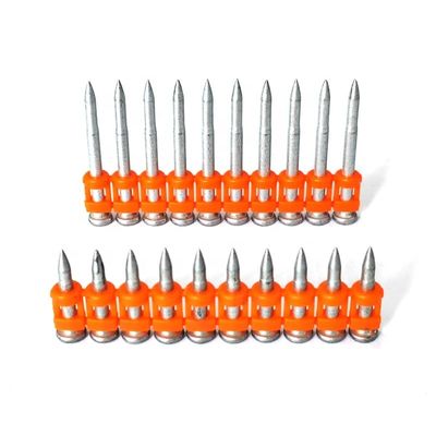 3.0mm 턱 지름 가스 네일러 핀 중량 및 내구성 콘크리트 고정