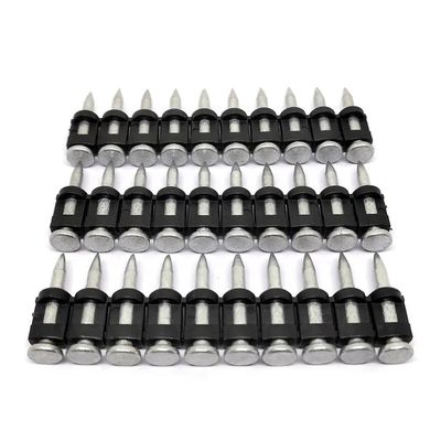 3.0mm 턱 직경 강도 높은 콘크리트 손톱 철도 드라이브 핀 하드웨어 고정 장치