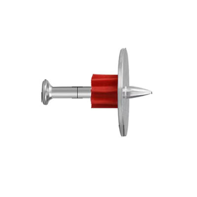 건설용 하드웨어 고정장치 평면 머리 강철 쏘기 손톱 드라이브 핀 19mm-76mm