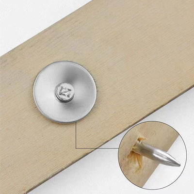 건설용 하드웨어 고정장치 평면 머리 강철 쏘기 손톱 드라이브 핀 19mm-76mm