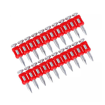 6.3mm 평면 머리 대량 가스 콘크리트 철강 손톱 고정 19mm 절단 포인트 손톱