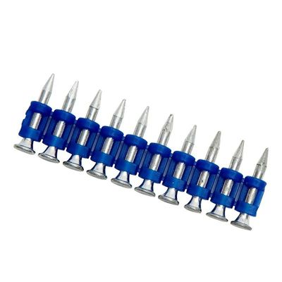 6.3mm 평면 머리 대량 가스 콘크리트 철강 손톱 고정 19mm 절단 포인트 손톱