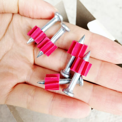 부드러운 칸 7.6mm/.300 "헤드 지름 램셋 및 콘크리트용 가연 접착 핀