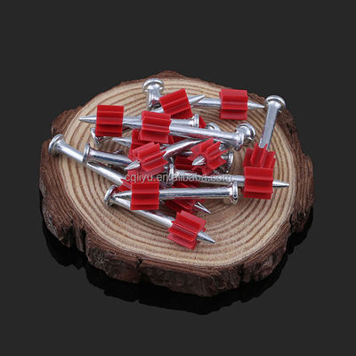 1.2-6mm Shank Dia. 콘크리트 손톱을 위한 파우더 액추에이션 나들 총 강철 재료