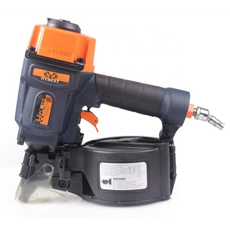 강한 용량 3.37kg CN70 팔레트 및 성능을위한 Pneumatic 코일 네일러
