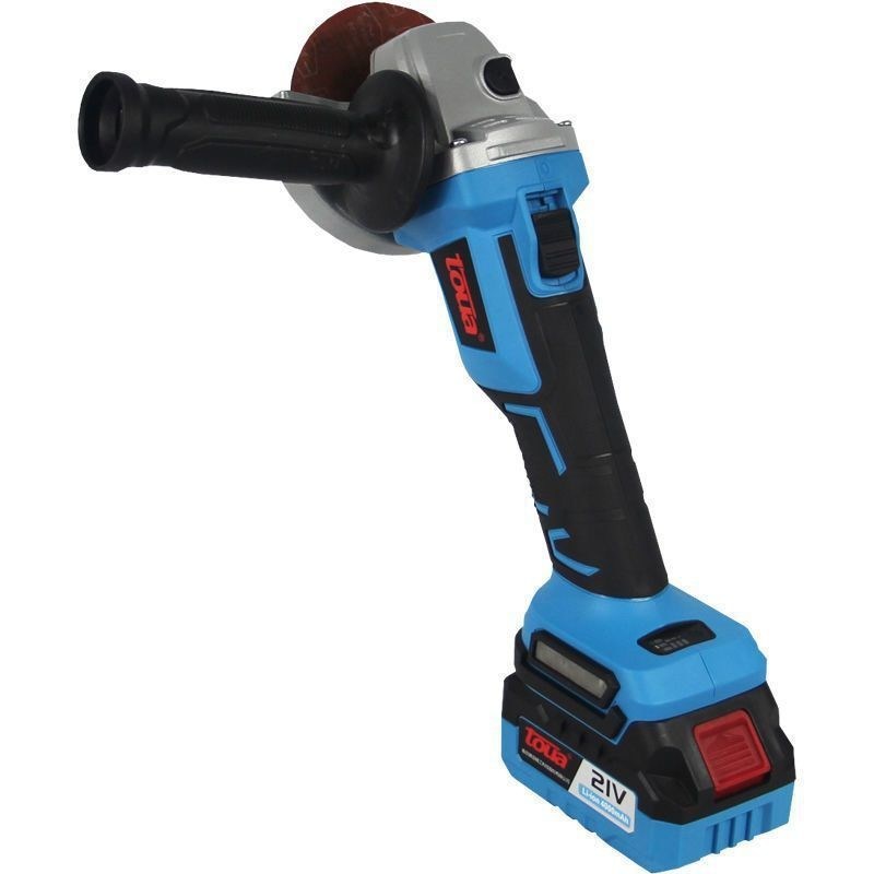 최대 모터 속도 8500RPM 재충전 가능한 21V 브러쉬리스 앵글 밀러