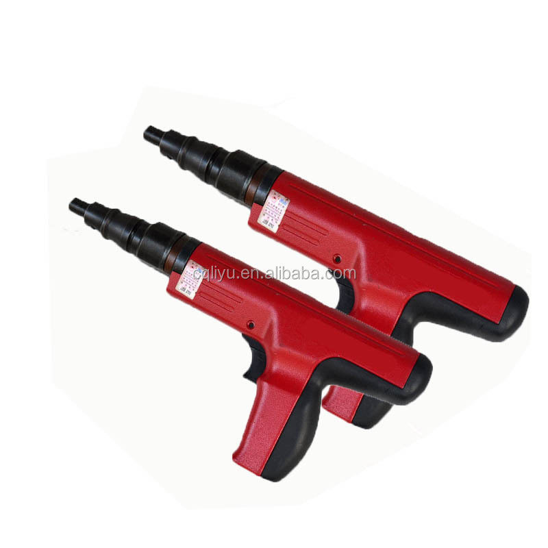 S1.27Cal 6.8*11mm 파우더 로드를위한 빨간 수동 콘크리트 못 총