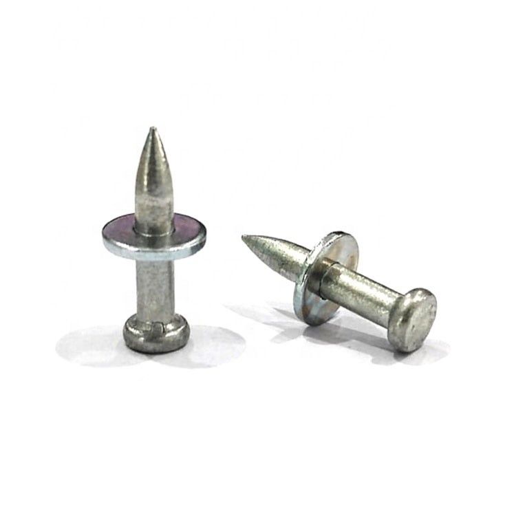 20mm 콘크리트 고정용 부드러운 칸 3.5mm 전자기 젤리화 된 망치 드라이브 핀