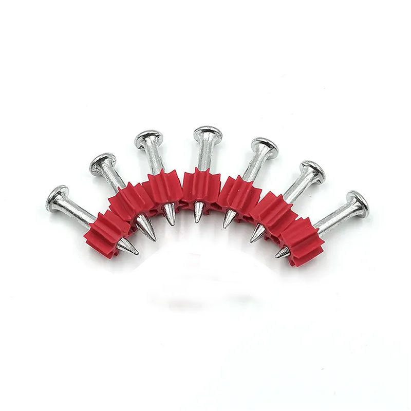 7.6mm 헤드 직경 콘크리트 손톱.300 "PD 벽돌 구조물에 촬영