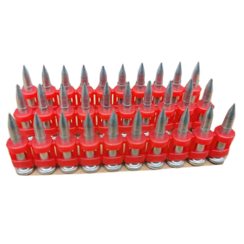 6.3mm 평면 머리 대량 가스 콘크리트 철강 손톱 고정 19mm 절단 포인트 손톱